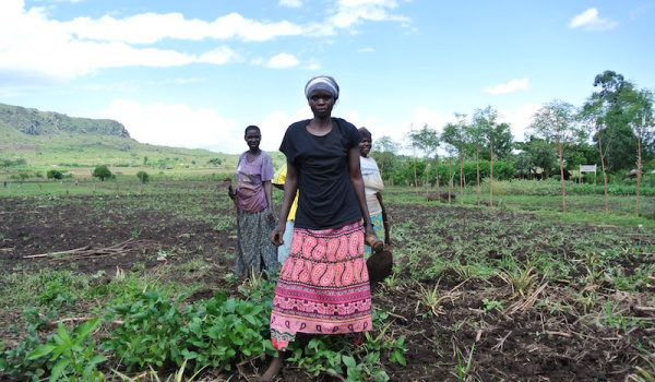 Women in Community Garden, Uganda