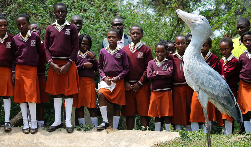 Education at the Uganda Wildlife Conservation Centre