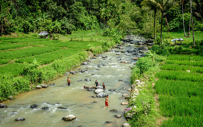 Aek Mais river, North Sumatra