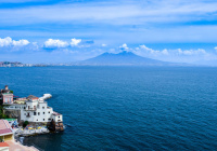 Bay of Naples and the Vesuvius